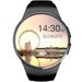 Ceas Smartwatch cu Telefon iUni KW18, Touchscreen 1.3 Inch, Notificari, iOS, Android, Black + Card M